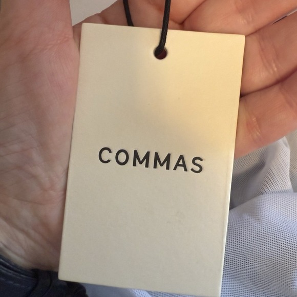 COMMAS Men's Off White BLACK Abstract Print Short Swim Shorts Size XXL 2XL NWT - Picture 10 of 12